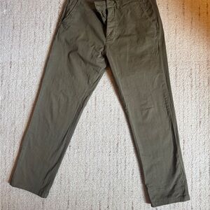 Men's Olive Green Pants - Octobre Editions